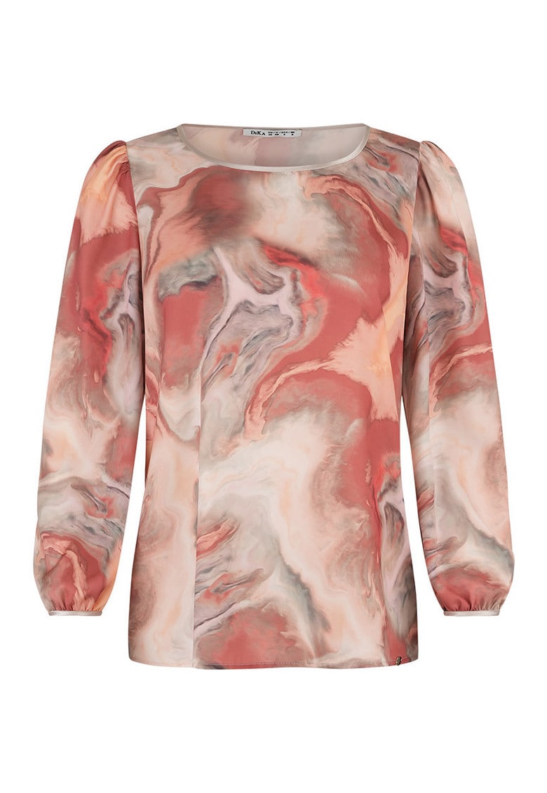 Bluza cu imprimeu abstract