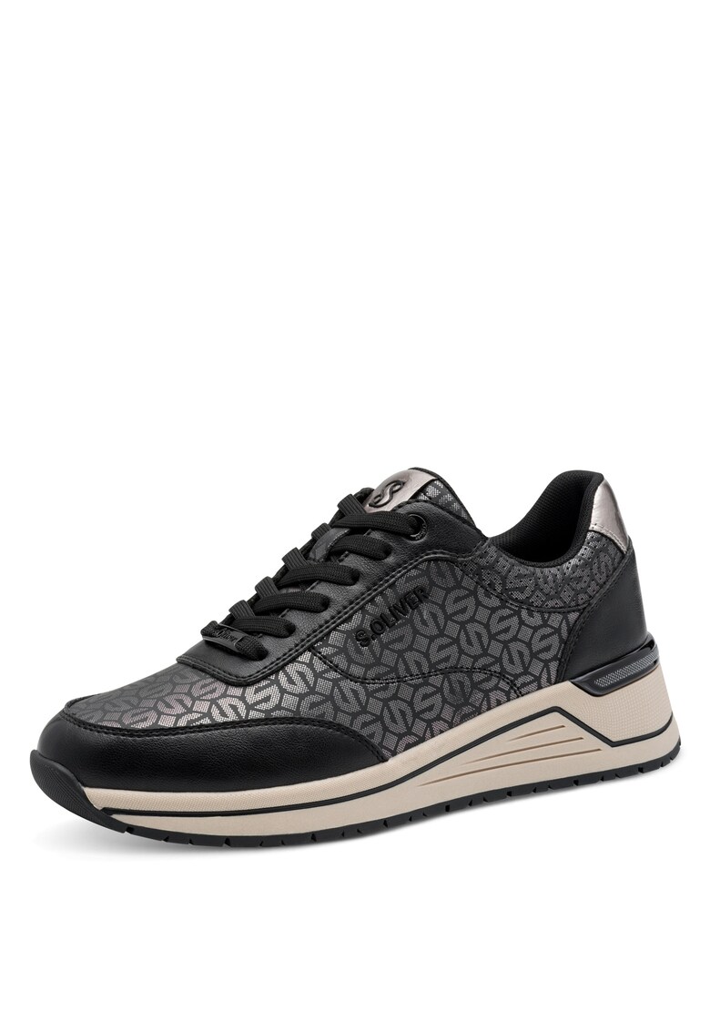 Sneakers dama 5 23613 45-BLACK/PEWTER