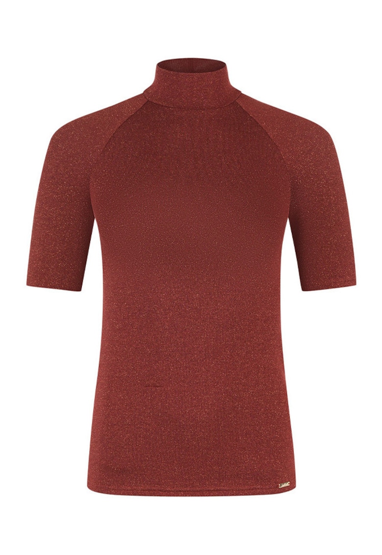 Bluza cu insertii metalizate