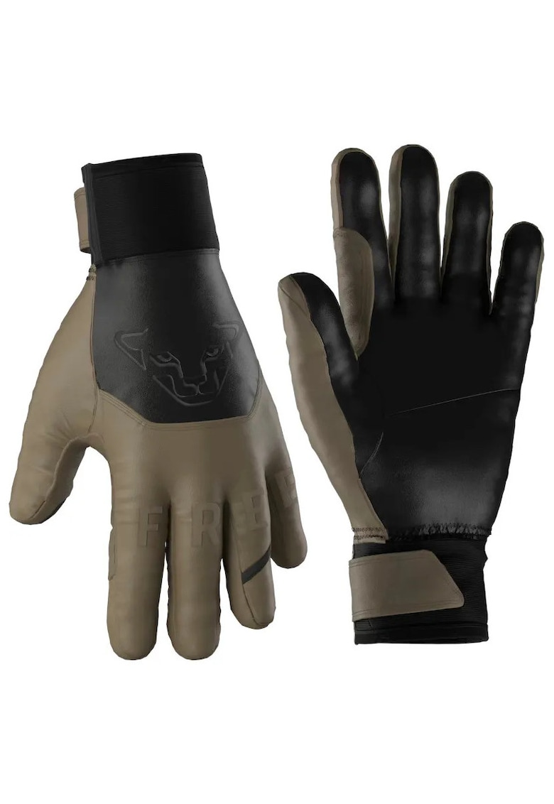 Manusi sport - Tigard Leather - izolatie Primaloft Gold - culoare neagra - marime ajustabila