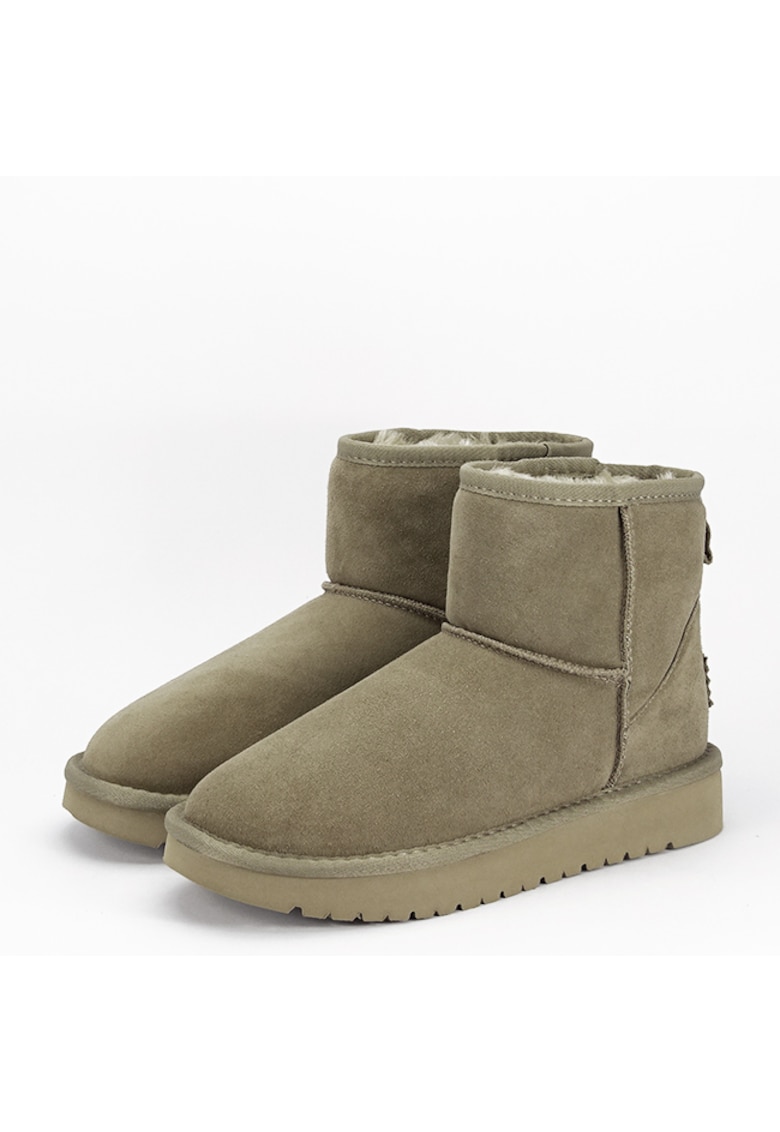 Ghete dama din piele naturala B-JB1967 111 - Taupe 8636