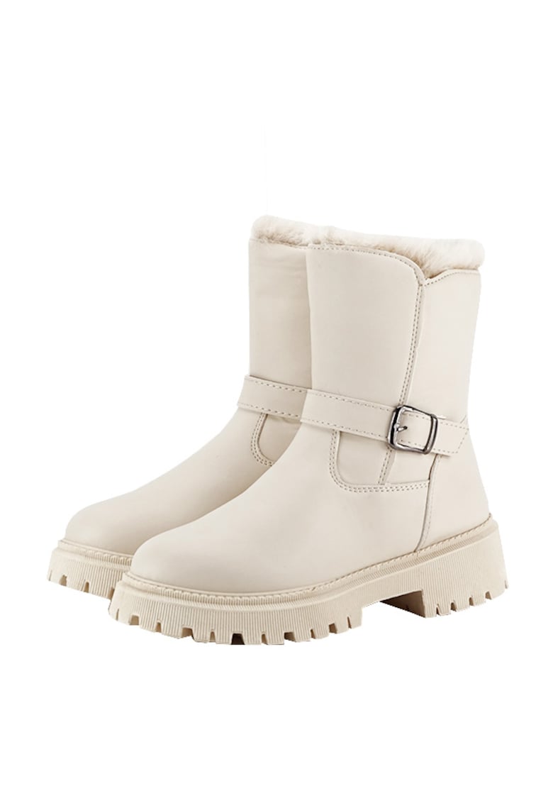 Ghete bej imblanite B026-86 112 11881