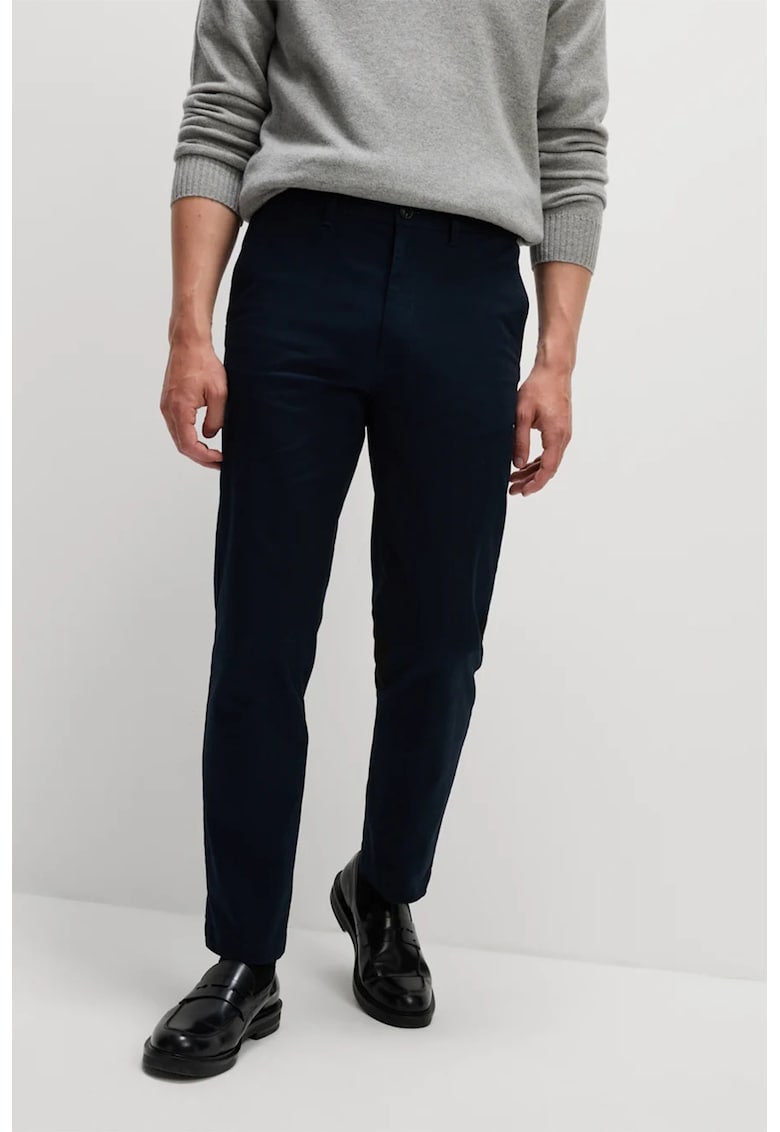 Marks Spencer Pantaloni chino cu buzunare oblice - Bleumarin