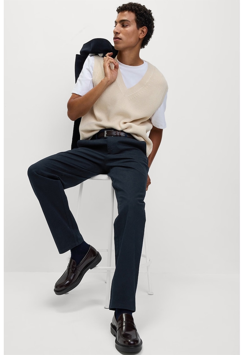 Marks Spencer Pantaloni chino regular fit - Bleumarin