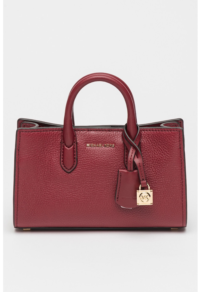 Geanta crossbody din piele cu aspect granulat Scarlett