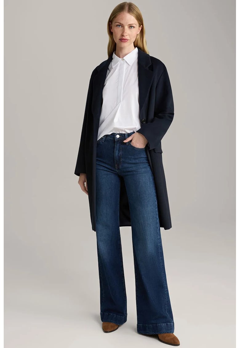 Blugi largi cu talie inalta