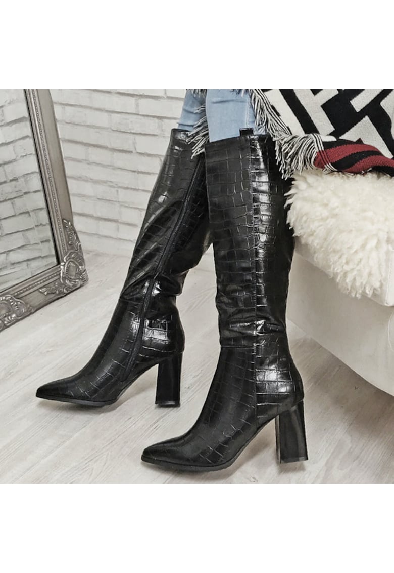 Cizme negre elegante Z1141 114 11597 Cizme negre elegante Z1141 114 11597