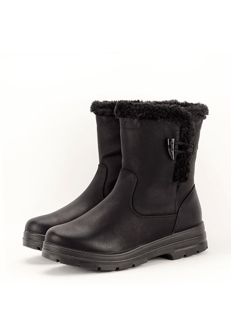 Cizme negre casual Crina 117 9337 Cizme negre casual Crina 117 9337