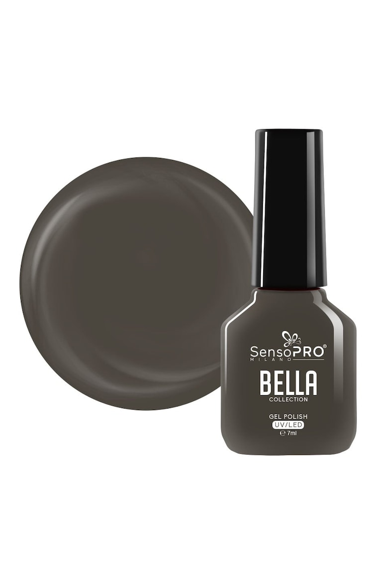 Oja Semipermanenta  BELLA Collection - Charcoal Essence - 7ml