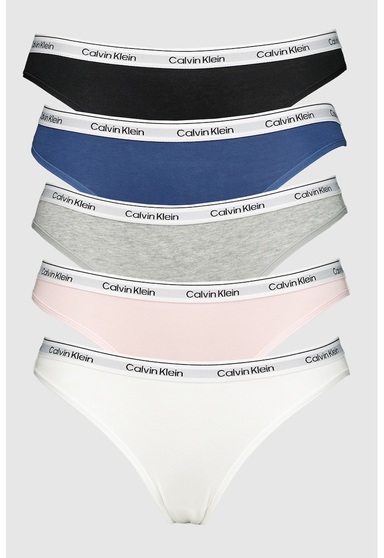 Set de chiloti cu logo - 5 perechi