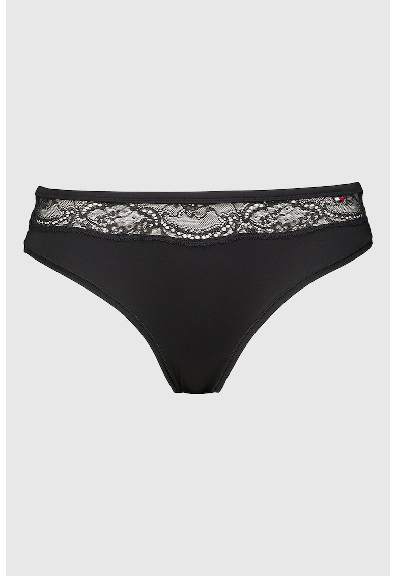 Chiloti hipster cu garnitura de dantela