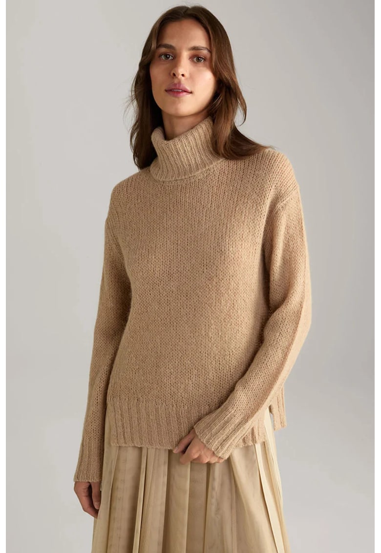 Pulover larg cu guler înalt