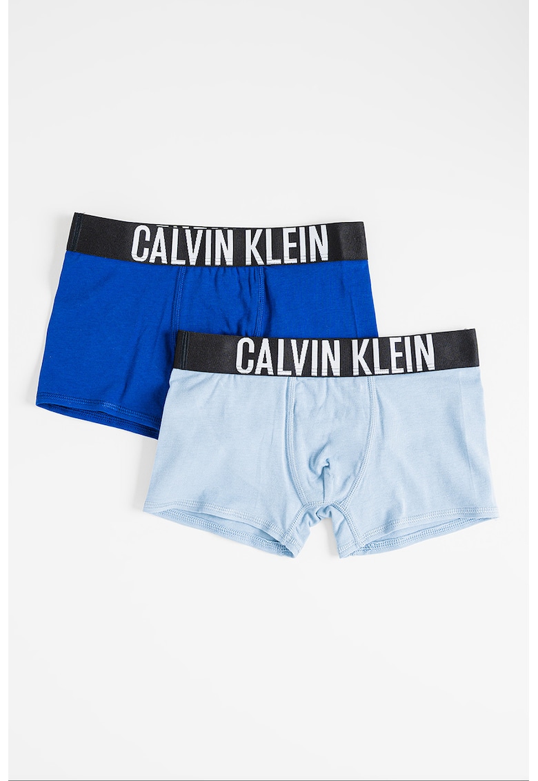 Set de boxeri cu banda logo in talie - 2 perechi