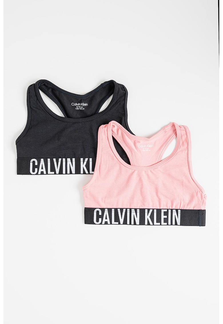 Set de bustiere cu banda logo - 2 piese