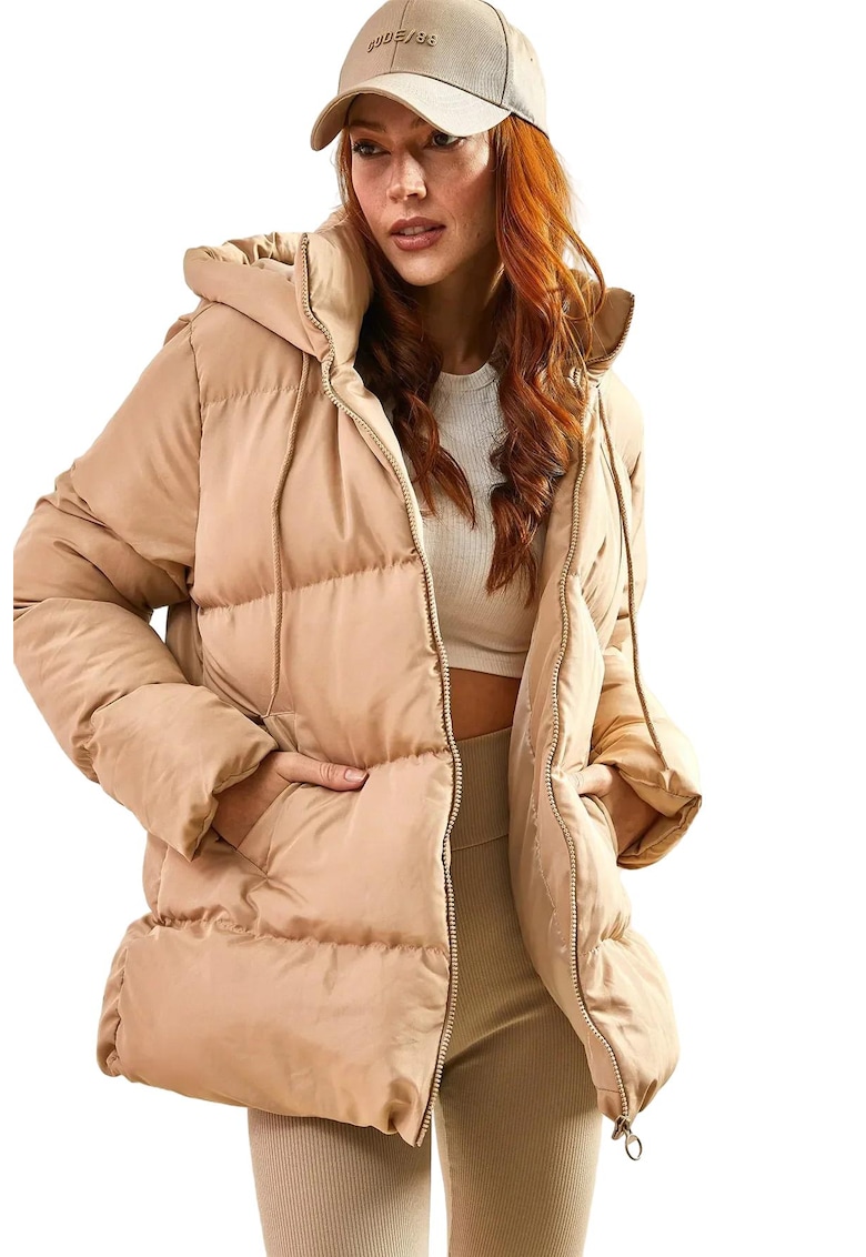 Geaca -  Poliester - Maro