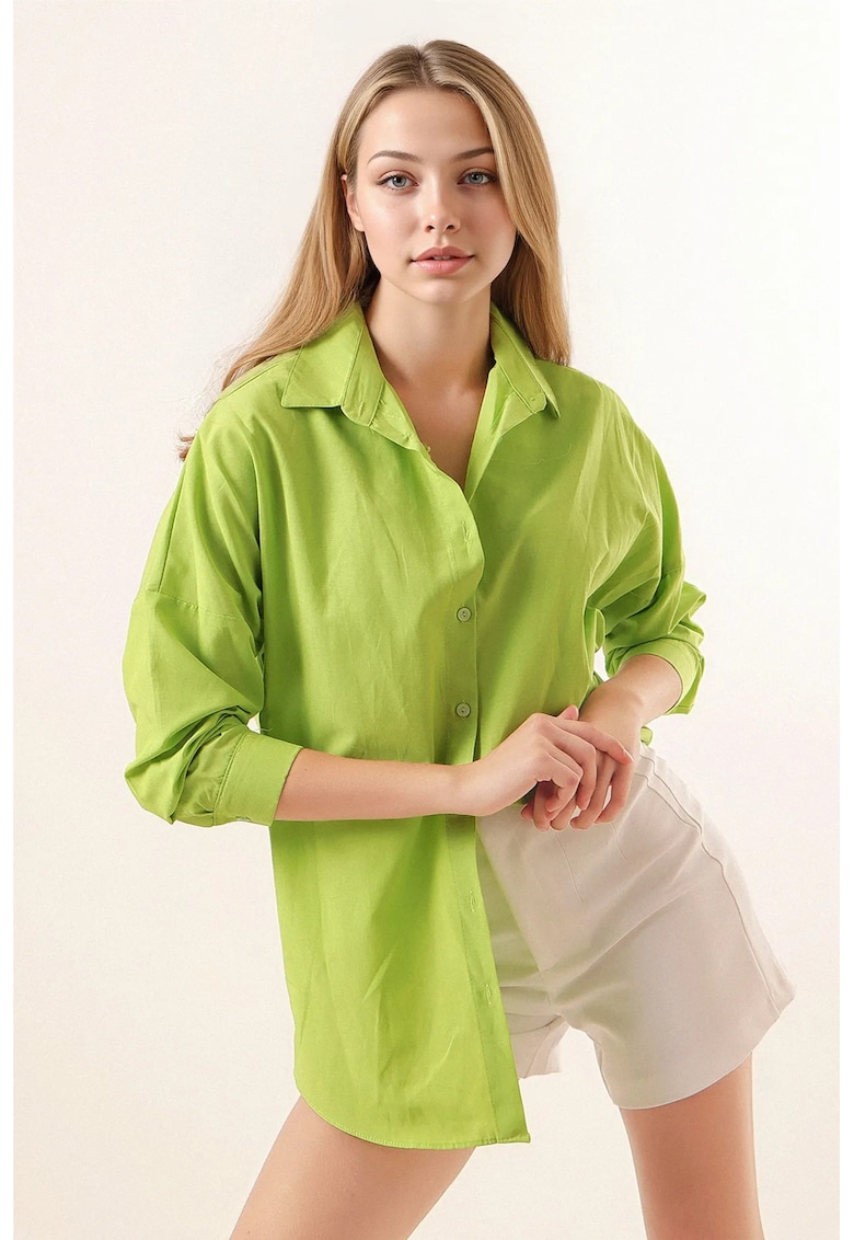 Camasa supradimensionata - HiCCUP - maneca lunga