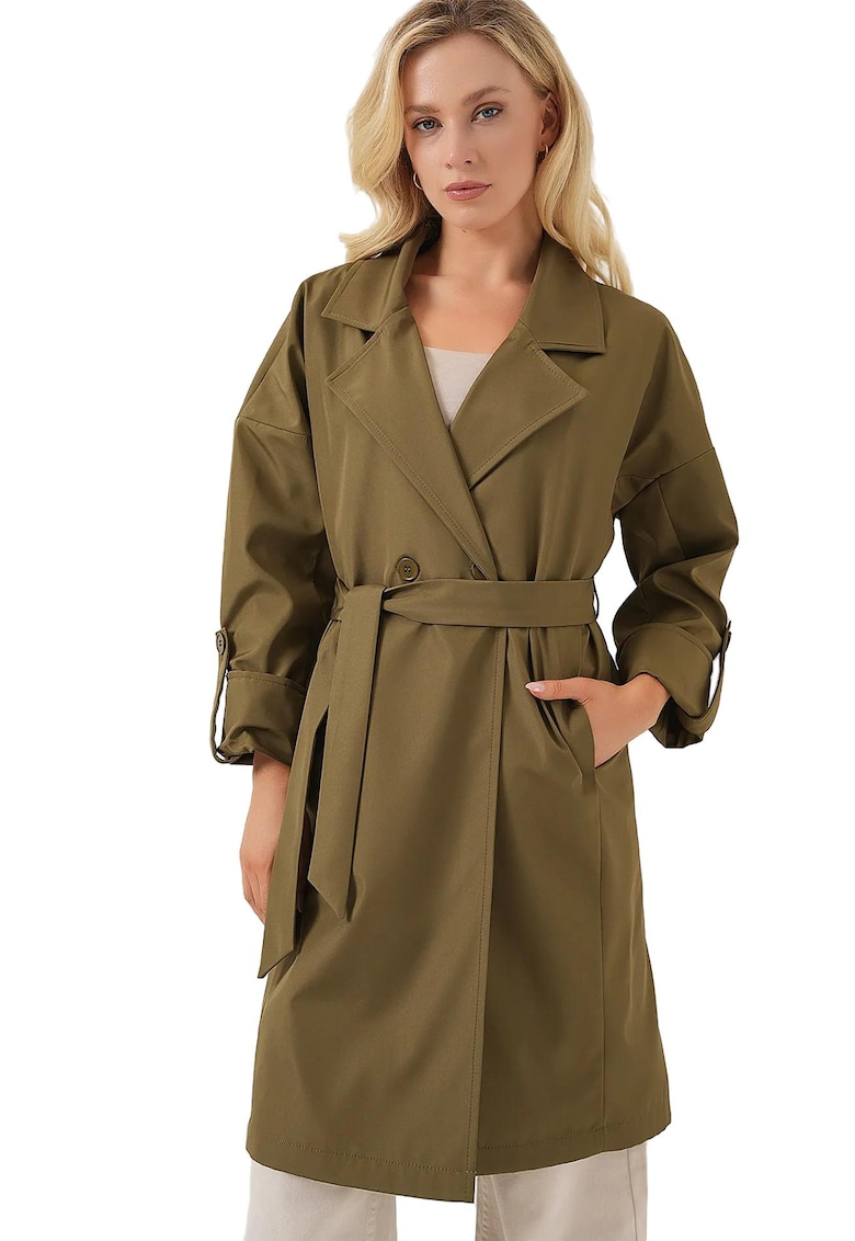 Trenci dama - HiCCUP - Textil - Kaki