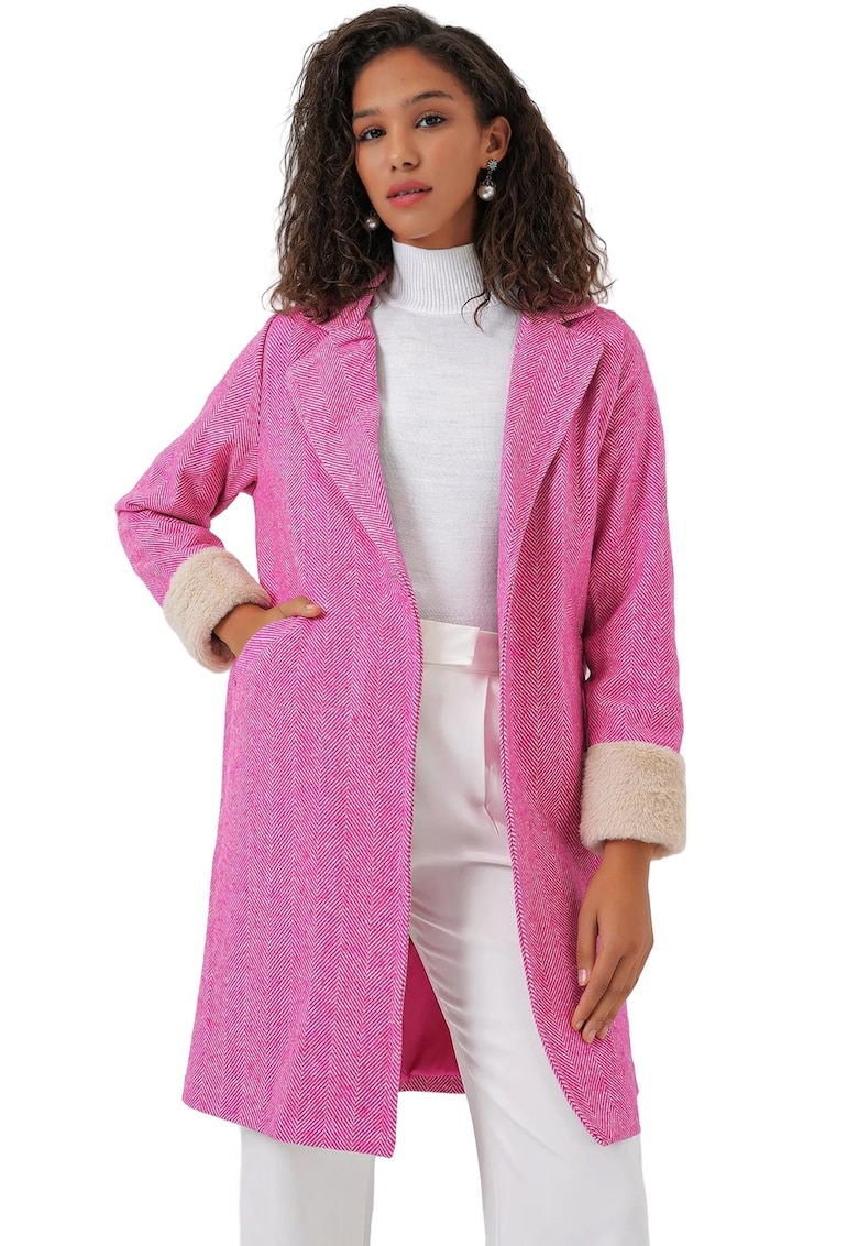 Palton dama - HiCCUP - Lana - Roz