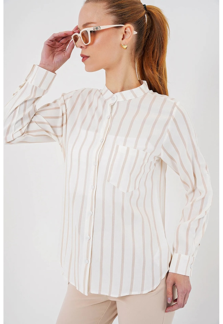 Camasa cu maneca lunga dungi