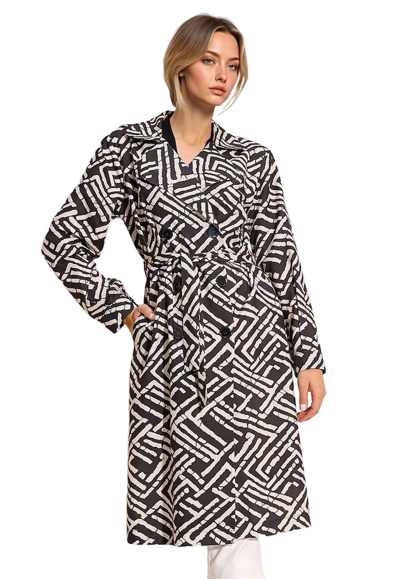 Palton - Poliester - Negru