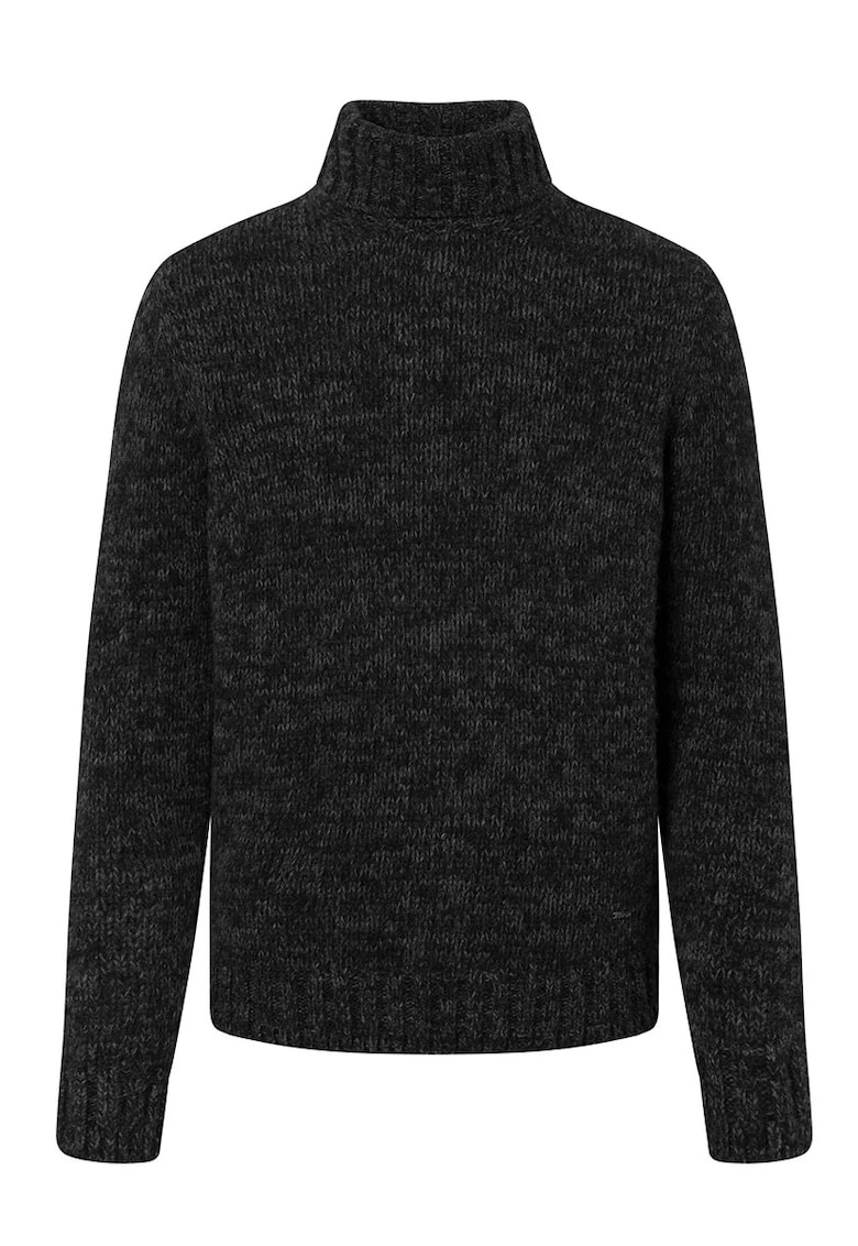 Pulover din knitwear cu guler înalt JP1