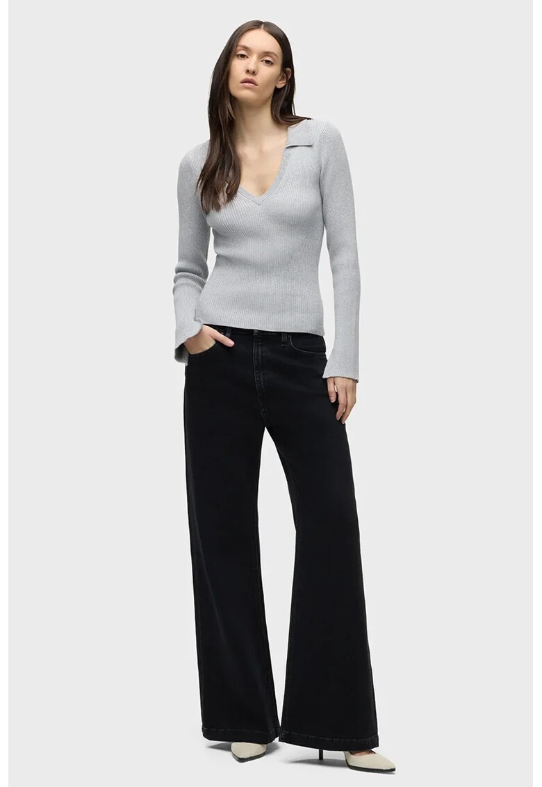 Blugi relaxed fit - Negru