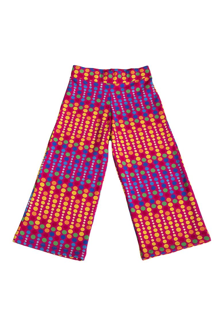 Pantaloni drepti cu model