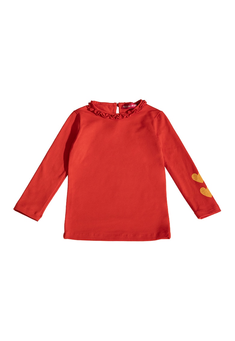 Bluza cu decolteu la baza gatului