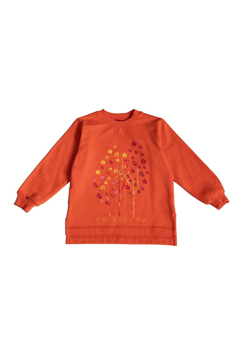 Bluza de trening cu design grafic si logo Bluza de trening cu design grafic si logo