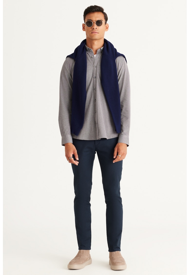 Camasa cu guler cu nasturi