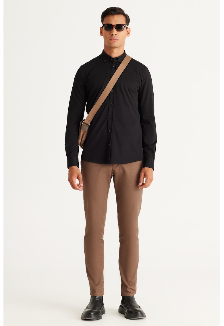 Camasa cu guler cu nasturi