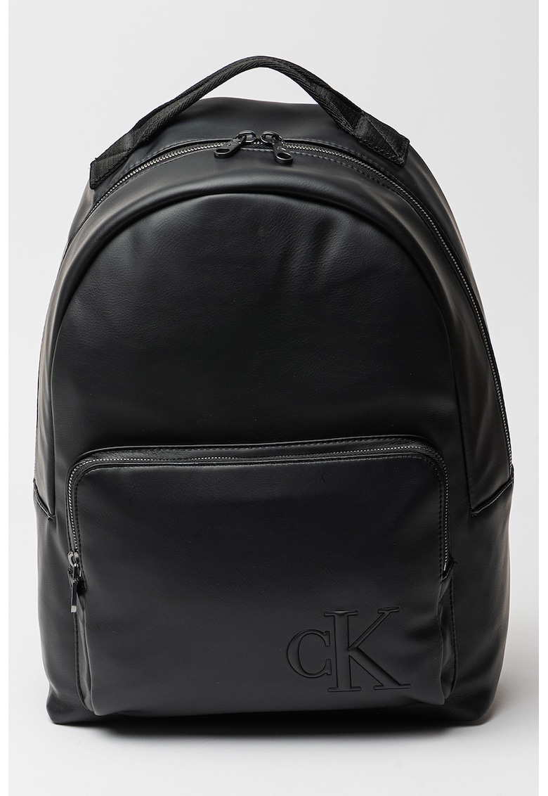 Rucsac cu monograma logo in relief Rucsac cu monograma logo in relief