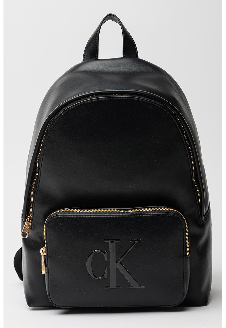 Rucsac de piele ecologica cu partea din spate dublata