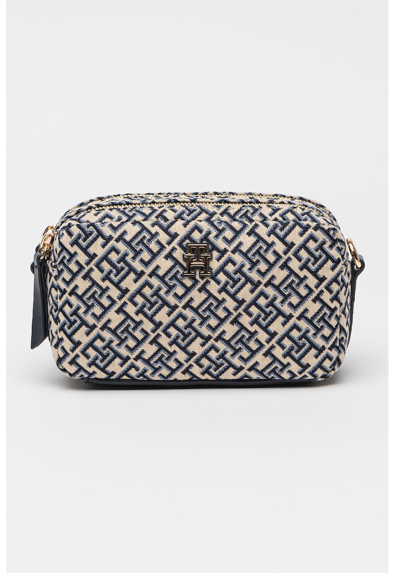 Geanta crossbody fin jacquard