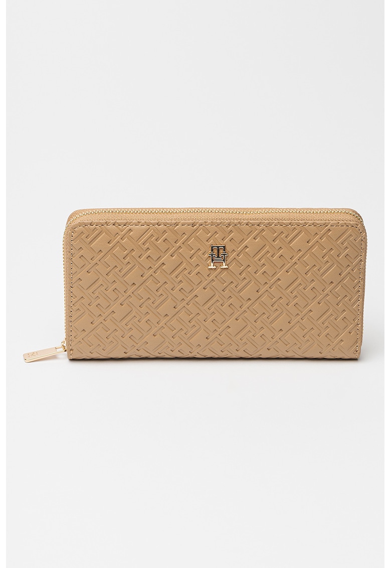 Portofel de piele ecologica cu fermoar Icon