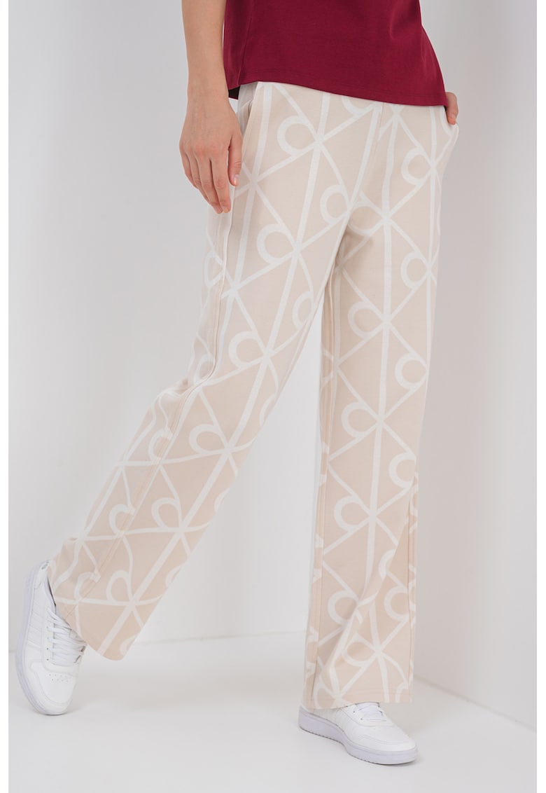 Pantaloni drepti cu buzunare laterale