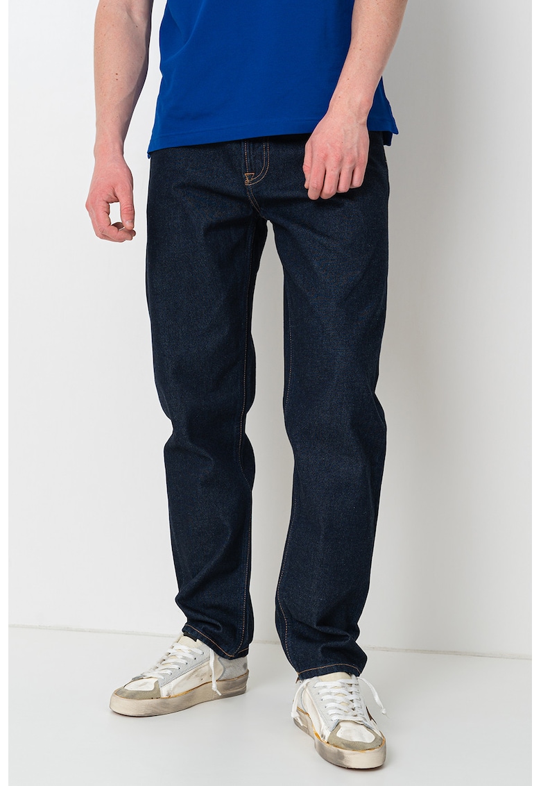Blugi conici 90s - Bleumarin