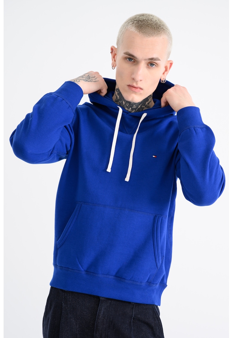 Hanorac din amestec de bumbac cu buzunare kangaroo