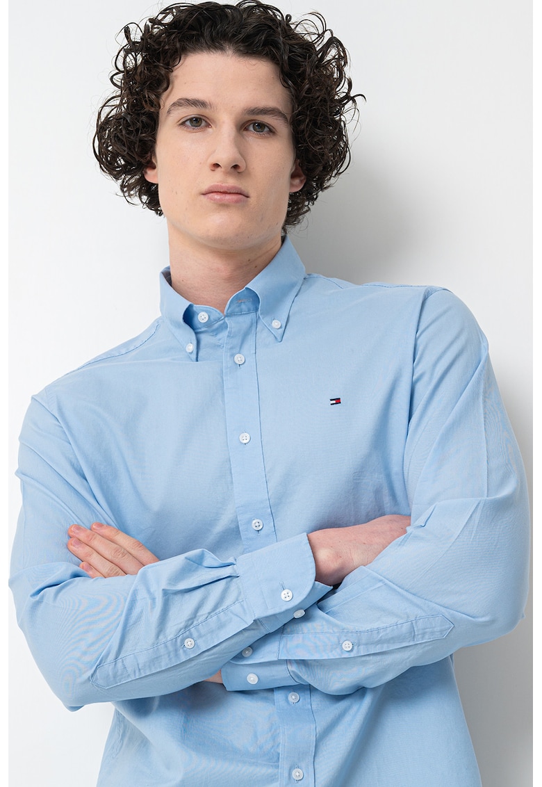 Camasa din bumbac cu guler Oxford