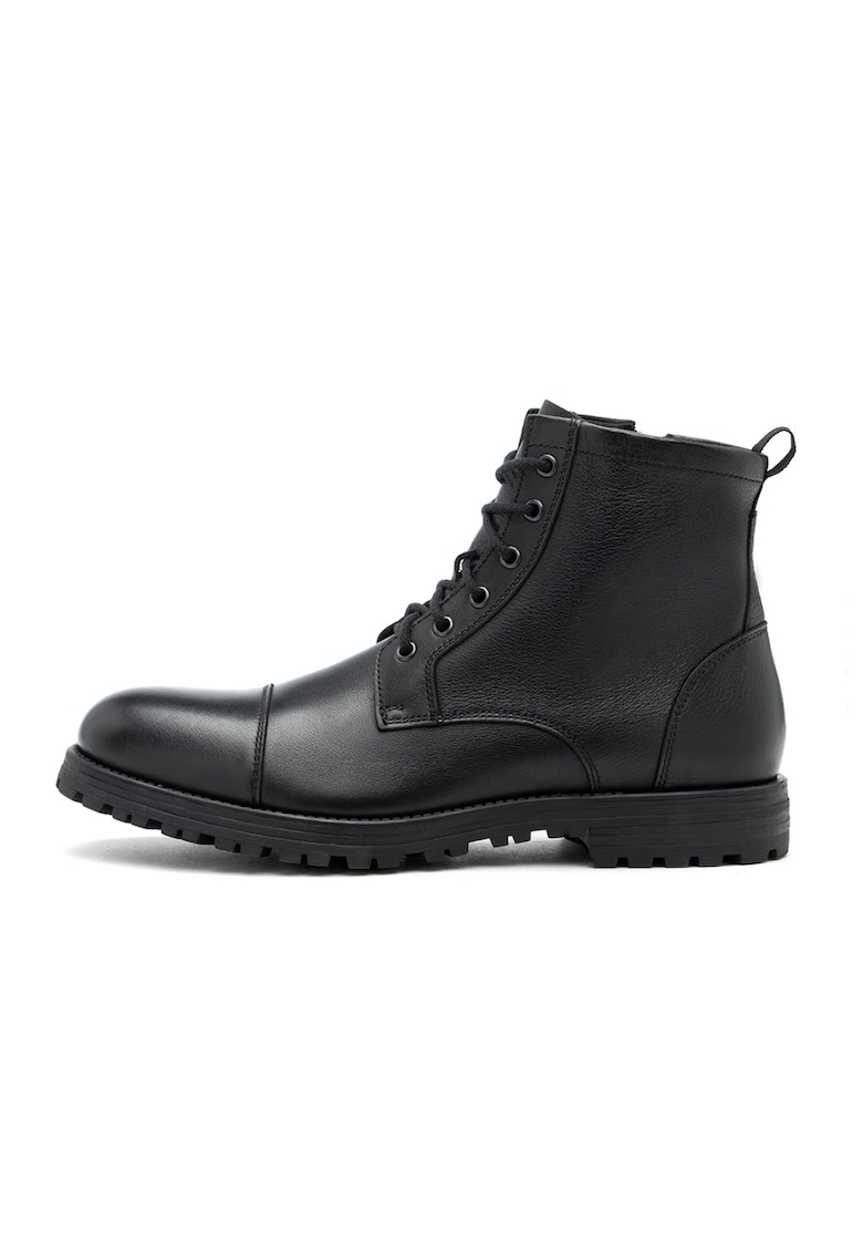 Ghete de piele - Negru