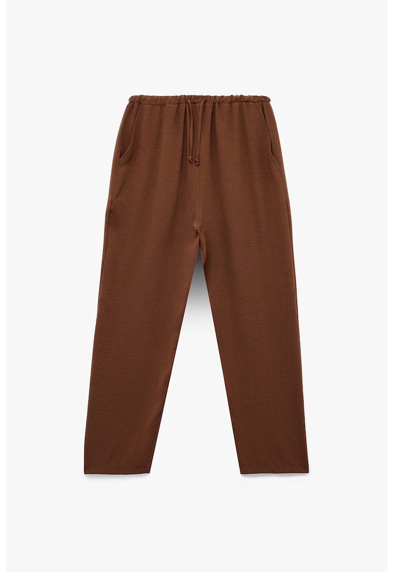 Pantaloni cu snur in talie