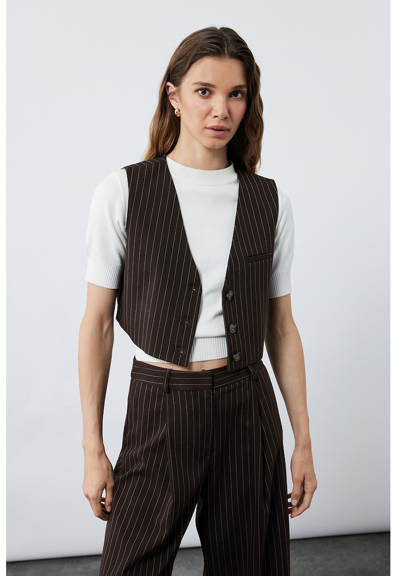 Sacou crop fara maneci