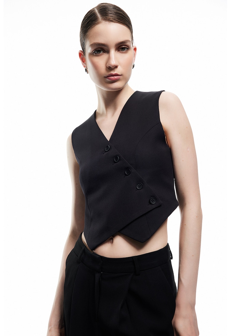 Vesta uni cu decolteu in V