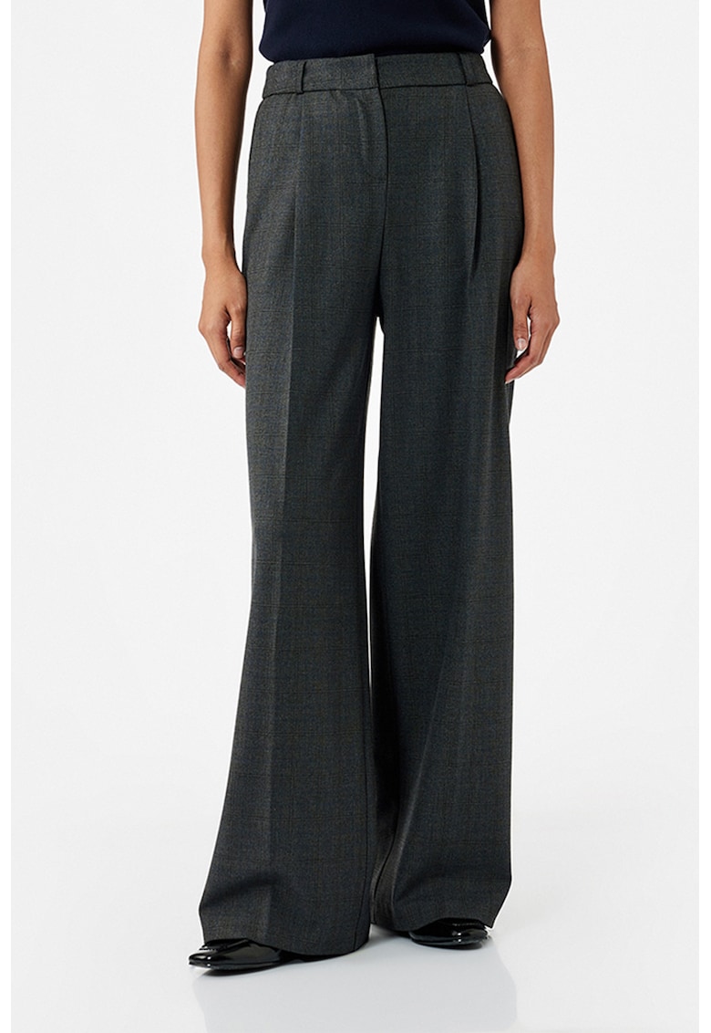 Pantaloni ampli in carouri