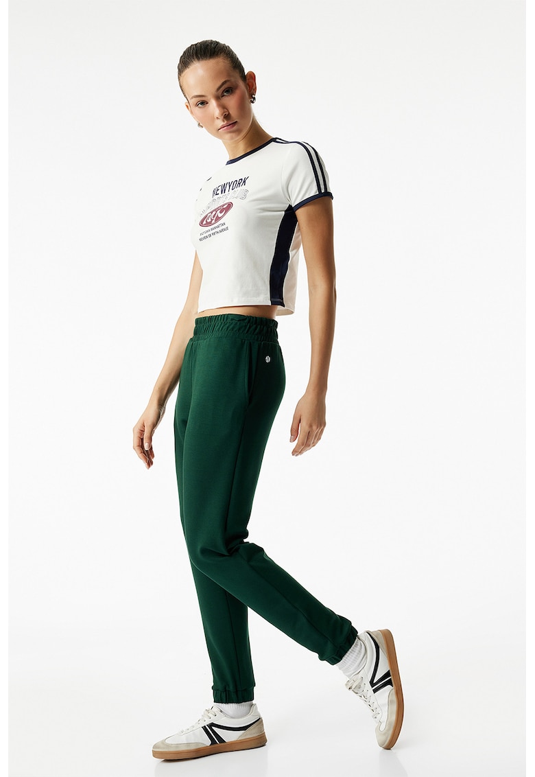 Pantaloni de trening cu talie elastica