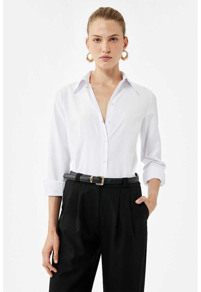 Camasa regular-fit cu maneci lungi