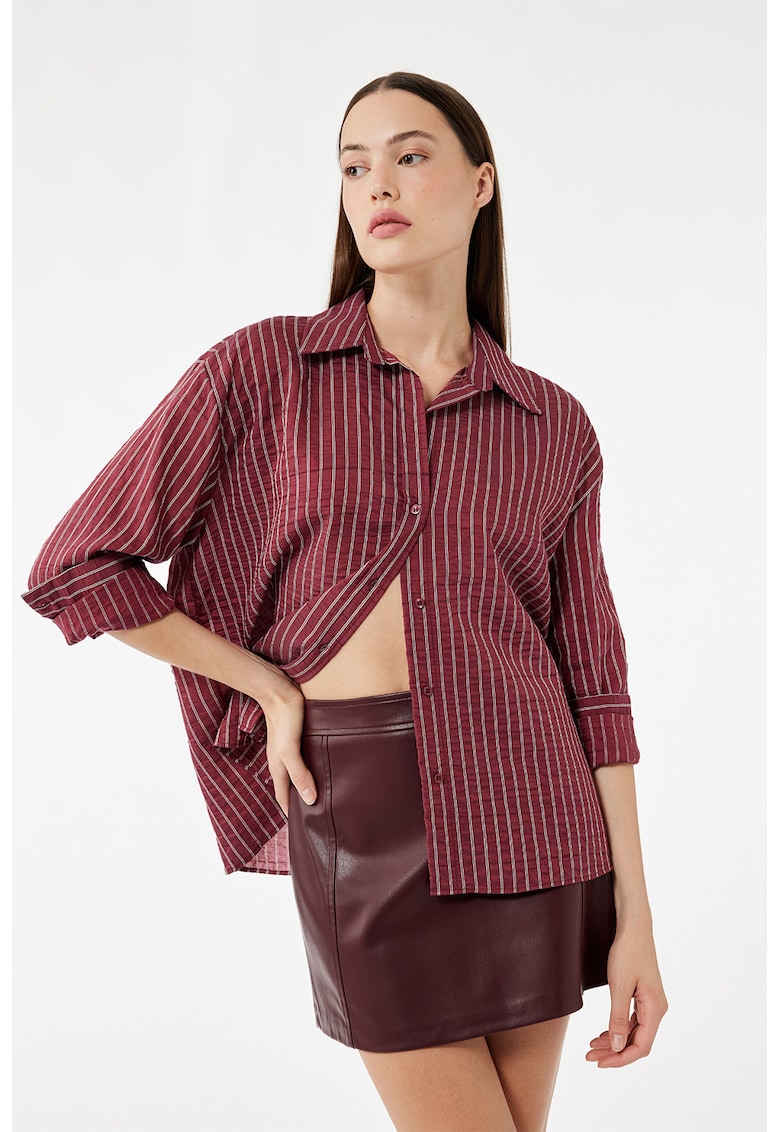 Fusta mini din piele ecologica