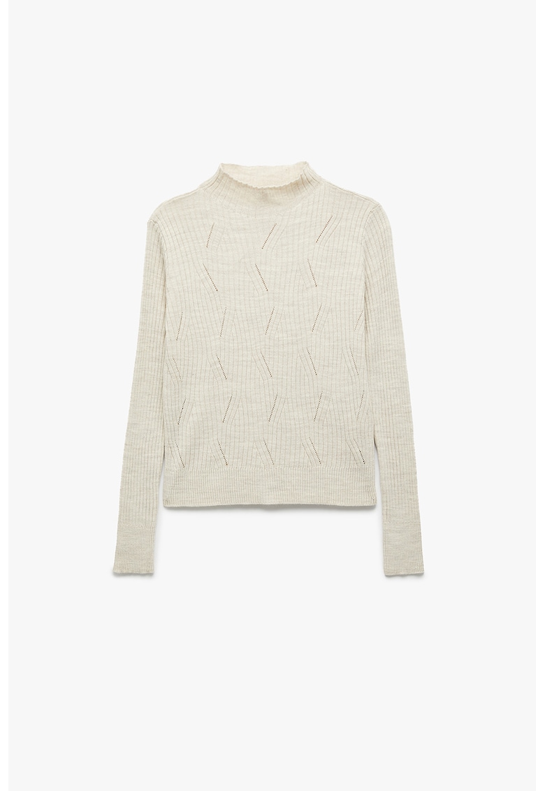 Pulover cu detalii pointelle