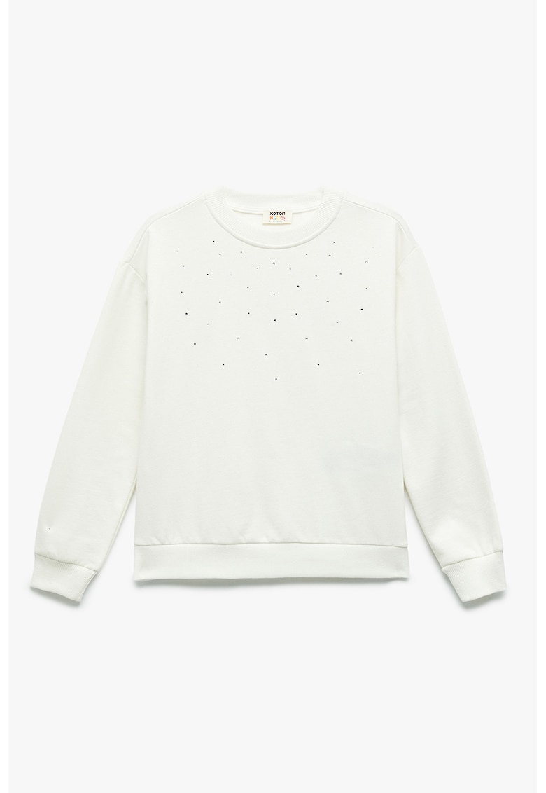 Bluza de trening regular-fit cu model uni