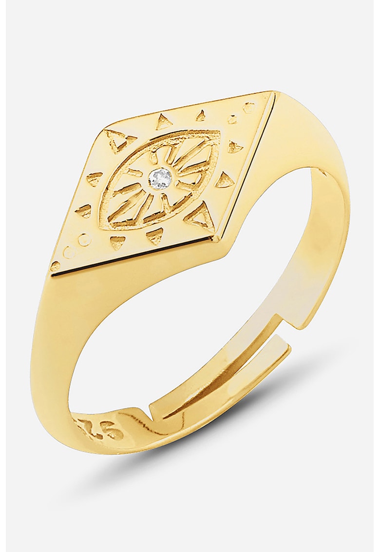 Inel din argint veritabil 925 cu zirconia